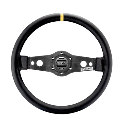 Sparco R215 Flat Leather Steering Wheel