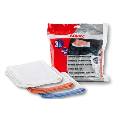Sonax Microfibre Cloth Ultra Fine 3 Pack