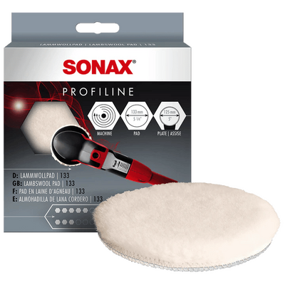 SONAX Profiline Lambs Wool Cutting Pad