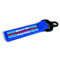 Sparco Martini Racing Leather Keychain