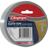 Silver Cloth Tape 48mm x 25m