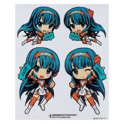 Project Mu Character Sticker Sheet