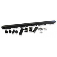 Billet EFI Fuel Rail to Suit Ford BA-BF 4.0L DOHC 6 Cyl Black