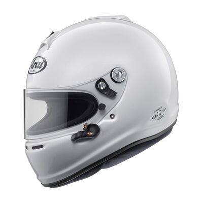 Arai GP-6S Helmet with Hans post threads White - XL