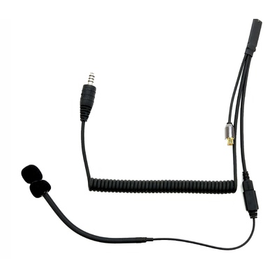 Autotel 4 Way Helmet Kit with upgraded Microphone