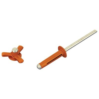 Racing Rivets Orange Tri-Fold