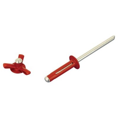 Racing Rivets Red Tri-Fold Exploding