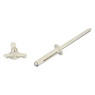 Racing RivetsWHITE TRI-FOLD EXPLODING