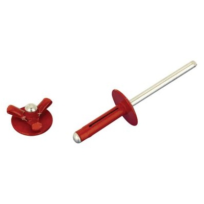 Racing RivetsRED TRI-FOLD EXPLODING