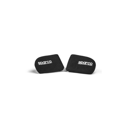Sparco Seat Headrest Pads - Black