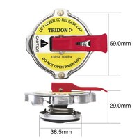 Tridon Lever Style Radiator Cap 16PSI 110KPA