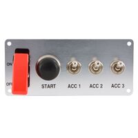 Starter Switch Panel (3 Accessories)