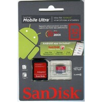 Sandisk 32GB Micro SD Card, Class 10 Ultra