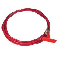 Red T Handle Pull Cable 3m