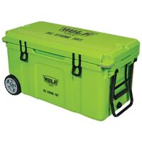 75L Portable Ice Cooler Box On Wheels & Folding Handle