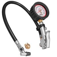 Longacre Quick Fill Tire Gauge 0-60 psi with Ball Chuck