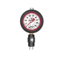 Longacre Tyre Pressure Gauge - 2.5 inch Liquid Filled  0-45PSI
