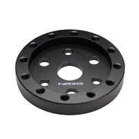 NRG Innovations 3 Hole to 6 Hole Steering Wheel Adapter 1/2" Black