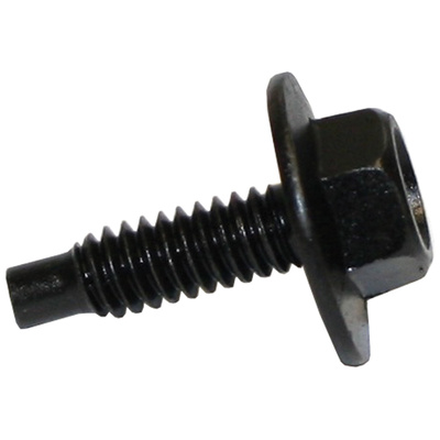 PANELfast Flanged Body Bolt - 1/4"-20 x 7/8" - Black - 25 Pack