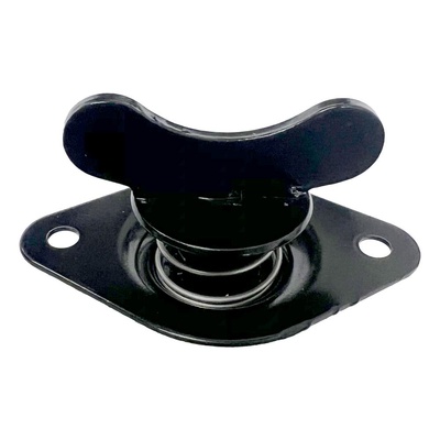 Panelfast Winged DZUS Fastener - 5/16" Self-Eject 0.500 Grip Black