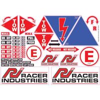 Racer Industries Competition Sticker Kit