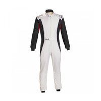 Sparco Competition Race Suit (R554)  Size 62 White/Black/Red