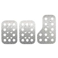 Pedal Set Race Silver