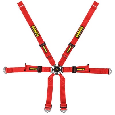 Schroth Profi 2 inch 6 Point Harness  - Porsche 991/981 | RED