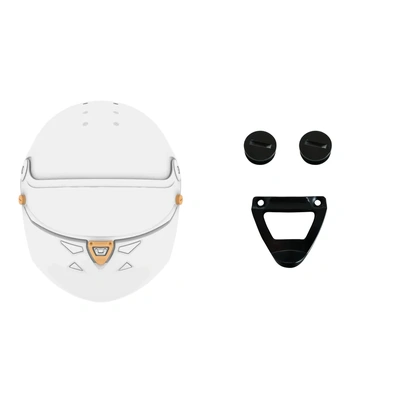 Schuberth Helmet Visor Lever Kit - Clear