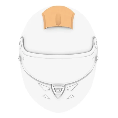Schuberth Helmet - Flat Top Air Scoop
