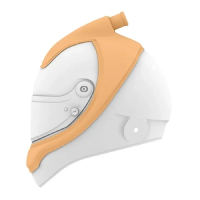 Schuberth Helmet Top & Side Forced Air - Clear