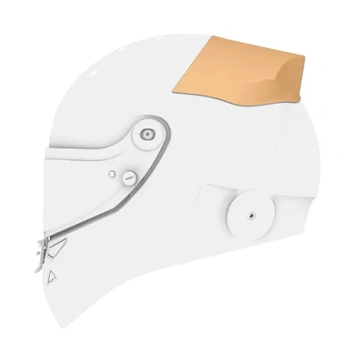 Schuberth Helmet Rear Spoiler - Long