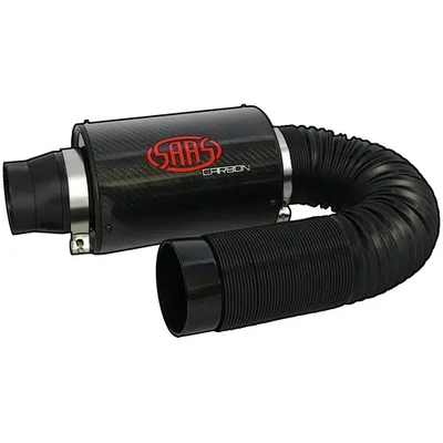 Carbon Cold Air Box Filter Kit  76Mm Inlet / Outlet          Saas