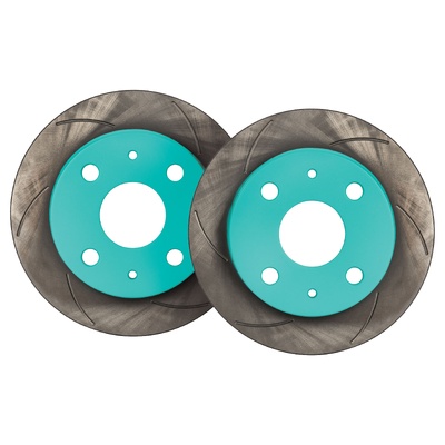 Project Mu SCR Pure Plus6 Brake Rotors - Daihatsu Hijet Truck (Front)