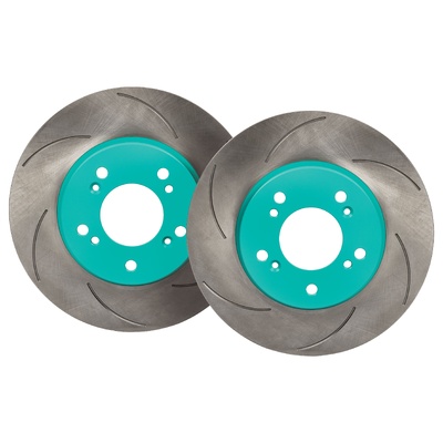 Project Mu SCR Pure Plus6 Brake Rotors - Honda Accord Euro CL9 (Front)