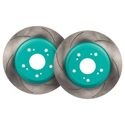 Project Mu SCR Pure Plus6 Brake Rotors - Honda S2000 (Rear)