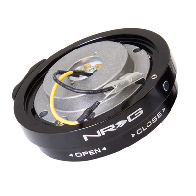 NRG THIN Steering Wheel Quick Release - Black  