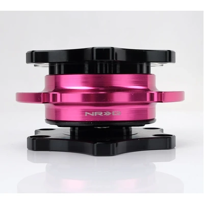 NRG Quick Release - SFI Spec 42.1 Key Way Type -  Black | Pink