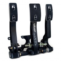 Tilton 600 Series, 3-pedal Ali Floor Mount Pedal Assembly