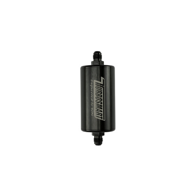 Turbosmart Billet Fuel Filter Inline 10um -6AN - Black