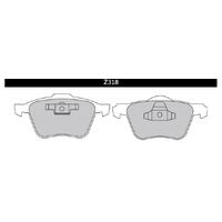 Project Mu Brake Pads - Z318 (Street & Track)