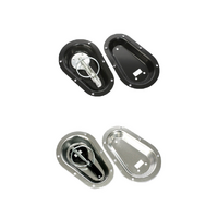 Grayston Recessed Bonnet Pin Plates - (Pair)