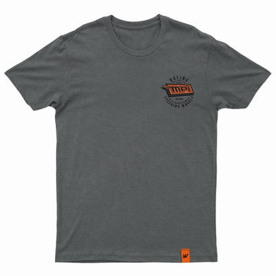 MPI 3D Logo T-Shirt | Dark Heather Grey