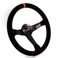 MPI Medium Dish Suede Steering Wheel