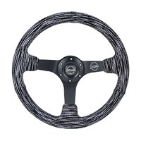 NRG RST-036 Series Steering Wheel - 3", Deep Dish, 3 Spoke - Sport
