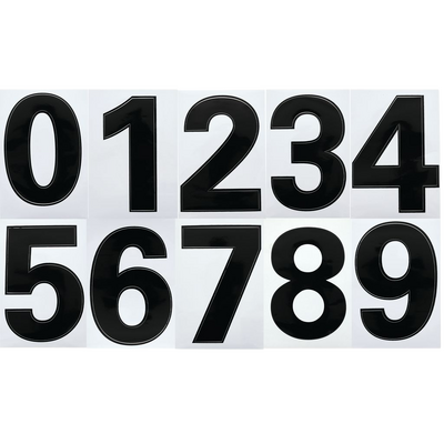 Racer Industries - Racing Numbers Formula Ford - Black