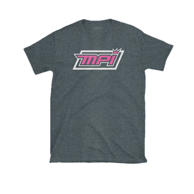 MPI Grey T-Shirt Pink Logo